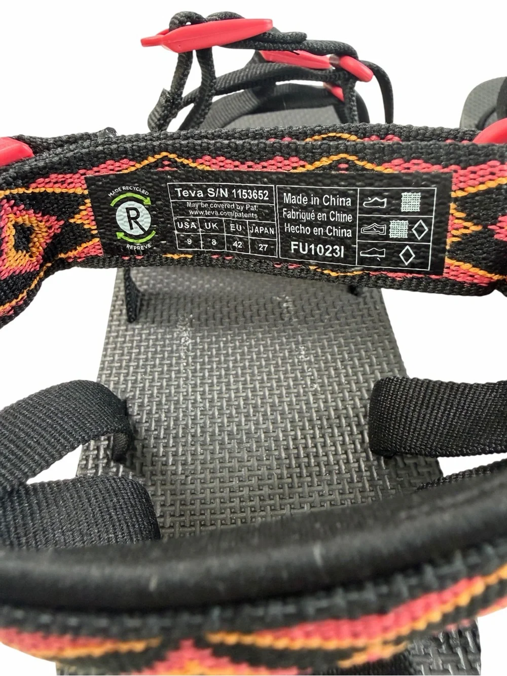 NWOB Teva Alp 90s Revive Sandals Men’s Size 9